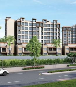 Project Image of 188.48 - 396.25 Sq.ft 1 RK Apartment for buy in Dharti Divine Capital Wing No B