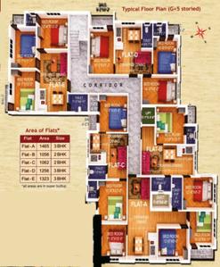Project Image of 1056.0 - 1465.0 Sq.ft 2 BHK Apartment for buy in Amrita Sweta Phase II