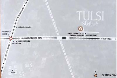 Project Image of 0.0 - 1107.0 Sq.ft 2 BHK Apartment for buy in Akshar Tulsi Status