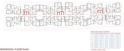 Project Image of 823.0 - 1165.0 Sq.ft 2 BHK Apartment for buy in Oree Cloud 51