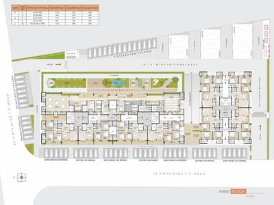 Project Image of 1267.0 - 1390.0 Sq.ft 3 BHK Apartment for buy in Everest Axora
