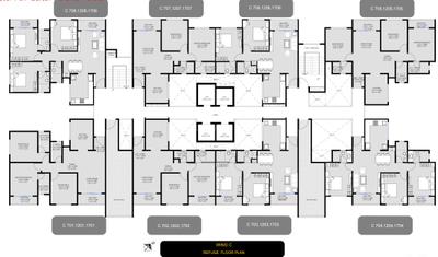 Project Image of 516.34 - 1326.0 Sq.ft 2 BHK Apartment for buy in K Shire Wing A B C D