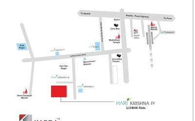 Project Image of 435.0 - 663.0 Sq.ft 1 BHK Apartment for buy in Karda Hari Krishna Phase IV