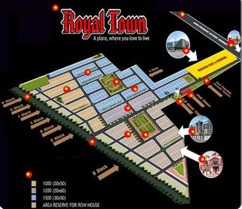 Royal Town Layout Plan 1