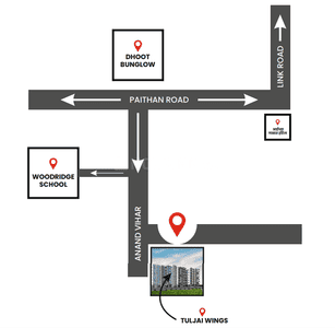 Project Image of 659.61 - 768.97 Sq.ft 2 BHK Apartment for buy in Tuljai Wings