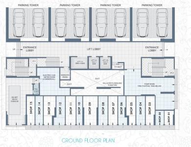 Project Image of 750 Sq.ft 2 BHK Apartment / Flat for sale in Thane West for Rs. 11000000