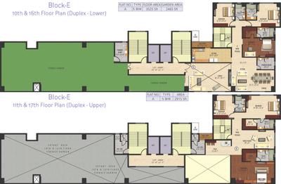 Project Image of 2400.0 - 8425.0 Sq.ft 3 BHK Apartment for buy in Ideal Exotica