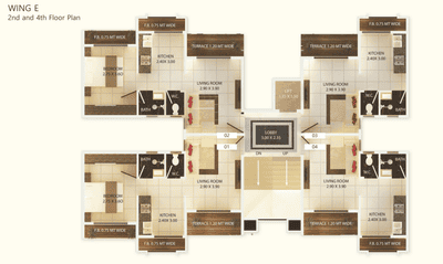 Project Image of 273.0 - 416.0 Sq.ft 1 RK Apartment for buy in Shree Vallabh Aangan