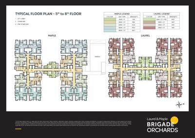 Project Image of 448.54 - 1051.21 Sq.ft 1 BHK Apartment for buy in Laurel And Maple At Brigade Orchards