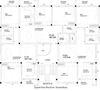 Project Image of 679.0 - 1153.0 Sq.ft 2 BHK Apartment for buy in Ruby Star City