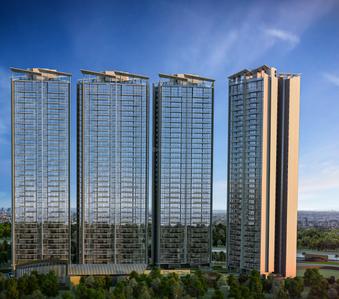 Project Image of 1597.26 - 1604.04 Sq.ft 4 BHK Apartment for buy in Kasturi The Balmoral Riverside Tower B Phase III