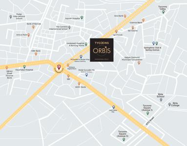 Project Image of 695.0 - 806.0 Sq.ft 2 BHK Apartment for buy in Tycoons Orbis