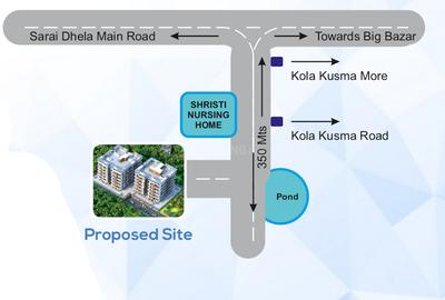 Project Image of 1040 Sq.ft 2 BHK Apartment / Flat for sale in Saraidhella for Rs. 3000000