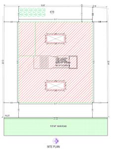 H S Maharudra Residency Site Plan 1