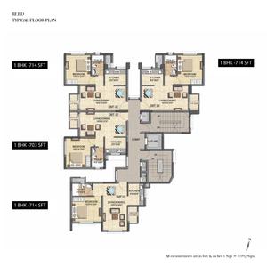 Project Image of 1547 Sq.ft 2 BHK Apartment / Flat for sale in Kudlu Gate for Rs. 24500000