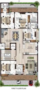 Project Image of 0.0 - 3600.0 Sq.ft 4 BHK Builder Floor for buy in RR North East Corner Floors