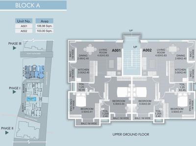Project Image of 850.0 - 1232.0 Sq.ft 2 BHK Apartment for buy in Saldanha Green Valley Phase 1