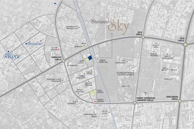 Project Image of 1755 Sq.ft 3 BHK Apartment / Flat for sale in Sargasan for Rs. 7800000
