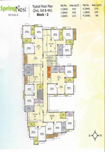 Project Image of 899.0 - 1419.0 Sq.ft 2 BHK Apartment for buy in Spring Nest