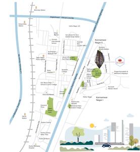 Project Image of 395.0 - 602.0 Sq.ft 1 BHK Apartment for buy in Om Sai Laxmi Residency