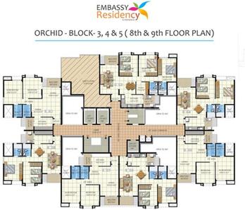 Project Image of 650.0 - 1546.0 Sq.ft 2 BHK Apartment for buy in Embassy Residency