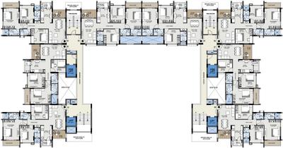 Project Image of 1550.0 - 1650.0 Sq.ft 3 BHK Apartment for buy in Happy Galaxy