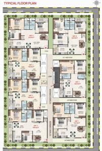Project Image of 1166.0 - 1527.0 Sq.ft 2 BHK Apartment for buy in SLV Nandanam
