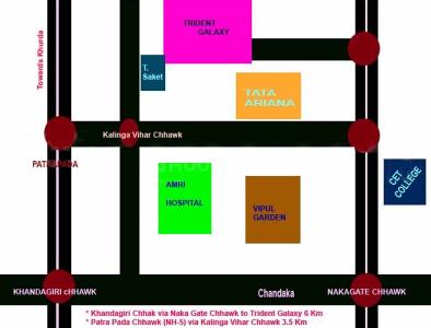 Project Image of 1055 Sq.ft 2 BHK Apartment / Flat for sale in Kalinga Nagar for Rs. 8900000