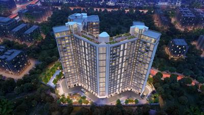 Puravankara Purva Clermont Wing B Elevation 1