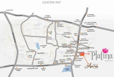 Project Image of 1100.0 - 1722.0 Sq.ft 2 BHK Apartment for buy in Aakruthi Platina