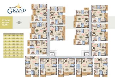 Project Image of 779.64 - 1101.3 Sq.ft 2 BHK Apartment for buy in Sri Balaji Grand