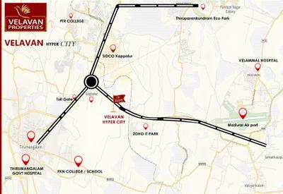 Project Image of 566.94 - 4129.85 Sq.ft Residential Plot Plot for buy in Velavan Hyper City