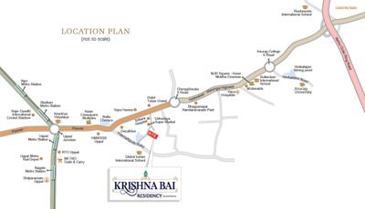Project Image of 1180.05 - 1544.94 Sq.ft 2 BHK Apartment for buy in Krishna Bai Residency