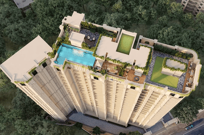 Project Image of 381.15 - 890.18 Sq.ft 1 BHK Apartment for buy in Vraj Meridian Nikunj CHSL