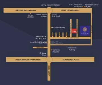 Project Image of 1650.0 - 1780.0 Sq.ft 3 BHK Apartment for buy in Mahalaxmi Sri Nilayam