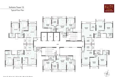 Project Image of 1000 Sq.ft 2 BHK Apartment / Flat for sale in Kolshet for Rs. 14500000