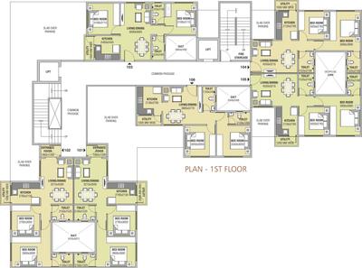 Project Image of 330.02 - 763.91 Sq.ft 1 BHK Apartment for buy in Pioneer Tamarind Court Lot No 3