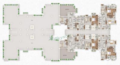 Project Image of 1480 Sq.ft 3 BHK Apartment / Flat for sale in Basishta for Rs. 8700000