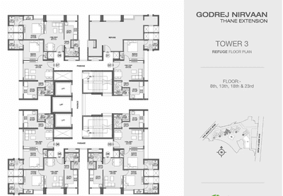 Project Image of 424.52 - 675.0 Sq.ft 1 BHK Apartment for buy in Godrej Nirvaan