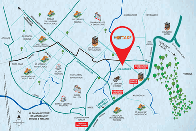 Project Image of 296.0 - 453.0 Sq.ft 1 BHK Apartment for buy in JP North Imperia Tower 1