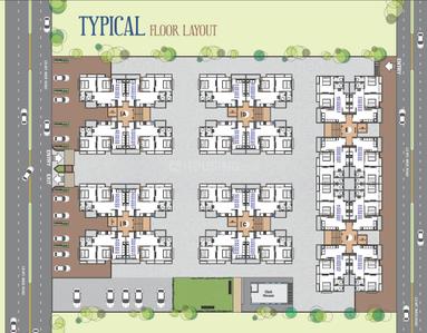 Project Image of 751 Sq.ft 2 BHK Apartment / Flat for sale in Dabhoi for Rs. 3300000