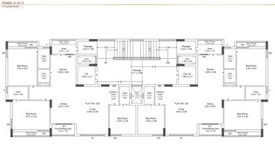 Project Image of 1020.96 - 1125.37 Sq.ft 3 BHK Apartment for buy in Shree Heights