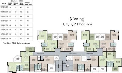 Project Image of 1007 Sq.ft 2 BHK Apartment / Flat for sale in Gahunje for Rs. 6500000