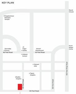 Maruti Heights Location Plan 1