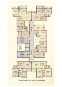 Project Image of 707.0 - 1006.0 Sq.ft 1 BHK Apartment for buy in Space India Blue Crest