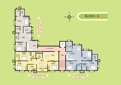 Project Image of 695.0 - 1262.0 Sq.ft 1 BHK Apartment for buy in Panda Residency