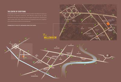 Project Image of 3150.0 - 3600.0 Sq.ft 3 BHK Apartment for buy in The Millennium
