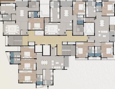 Project Image of 1366.0 - 2813.0 Sq.ft 2.5 BHK Apartment for buy in Tulive Manasva