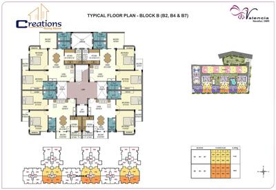 Project Image of 588.0 - 1441.0 Sq.ft 1 BHK Apartment for buy in Creations Valencia