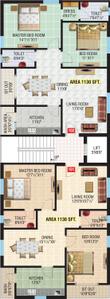 Project Image of 0.0 - 1130.0 Sq.ft 2 BHK Apartment for buy in Sindhu Haritha Enclave